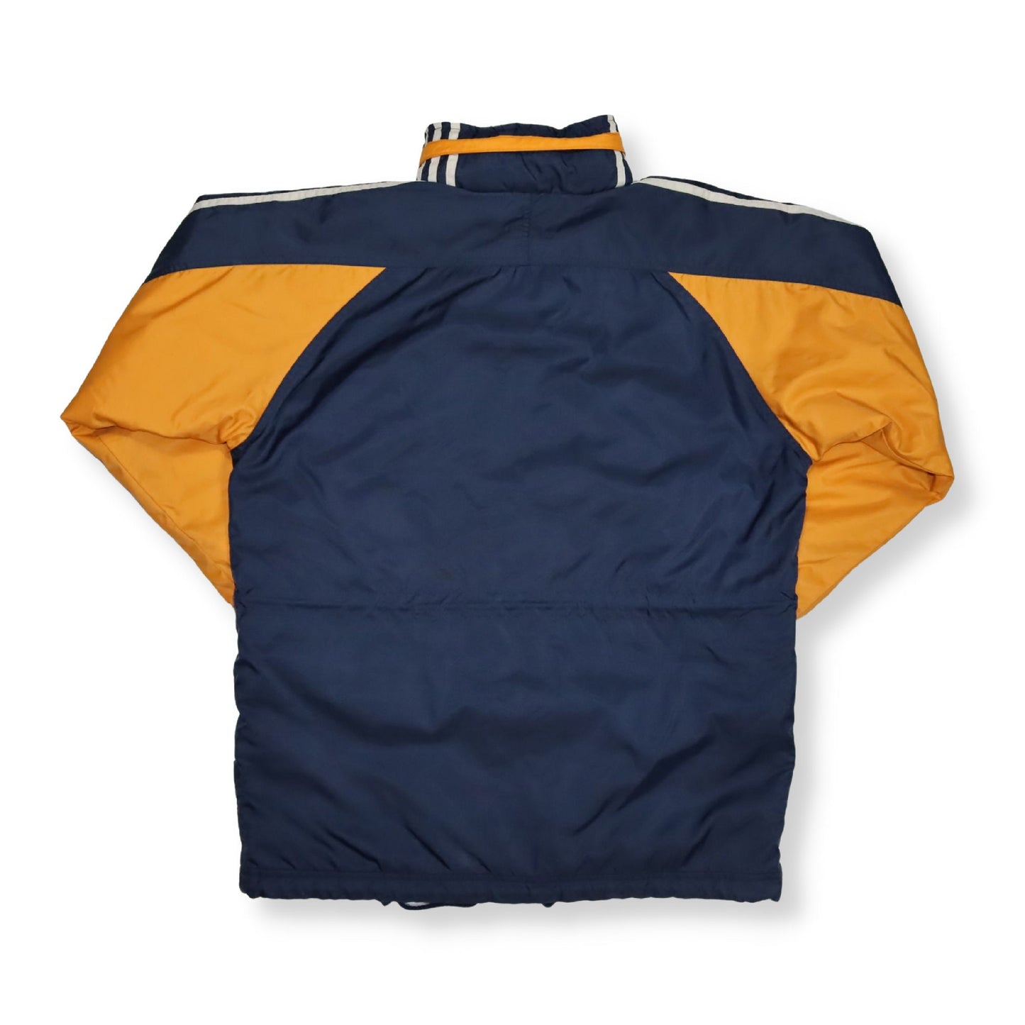 Vintage rain jacket lightly lined yellow dark blue Gore-Tex ADIDAS 164 S