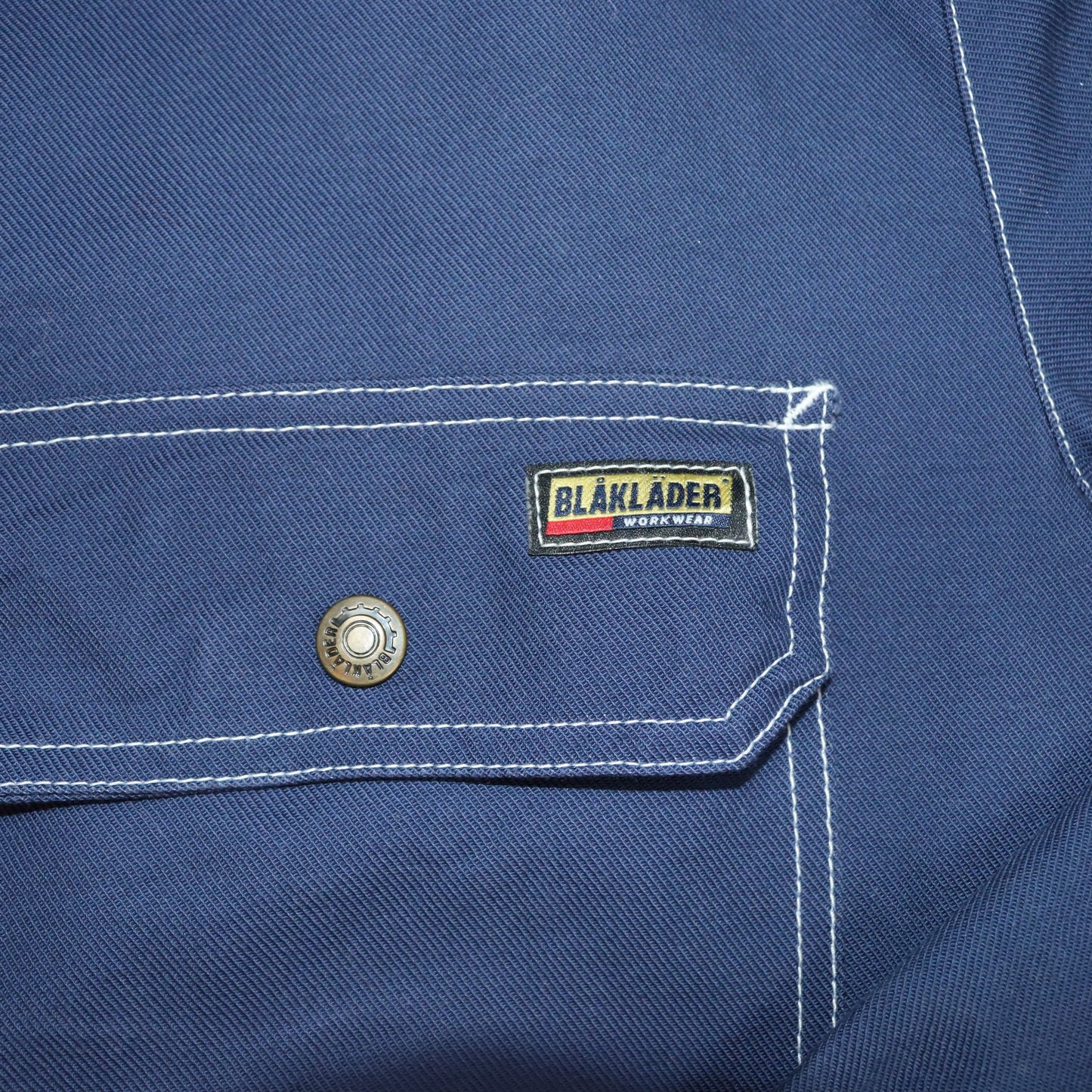 Vintage workwear used look jacket work jacket blue BLAKLÄDER L