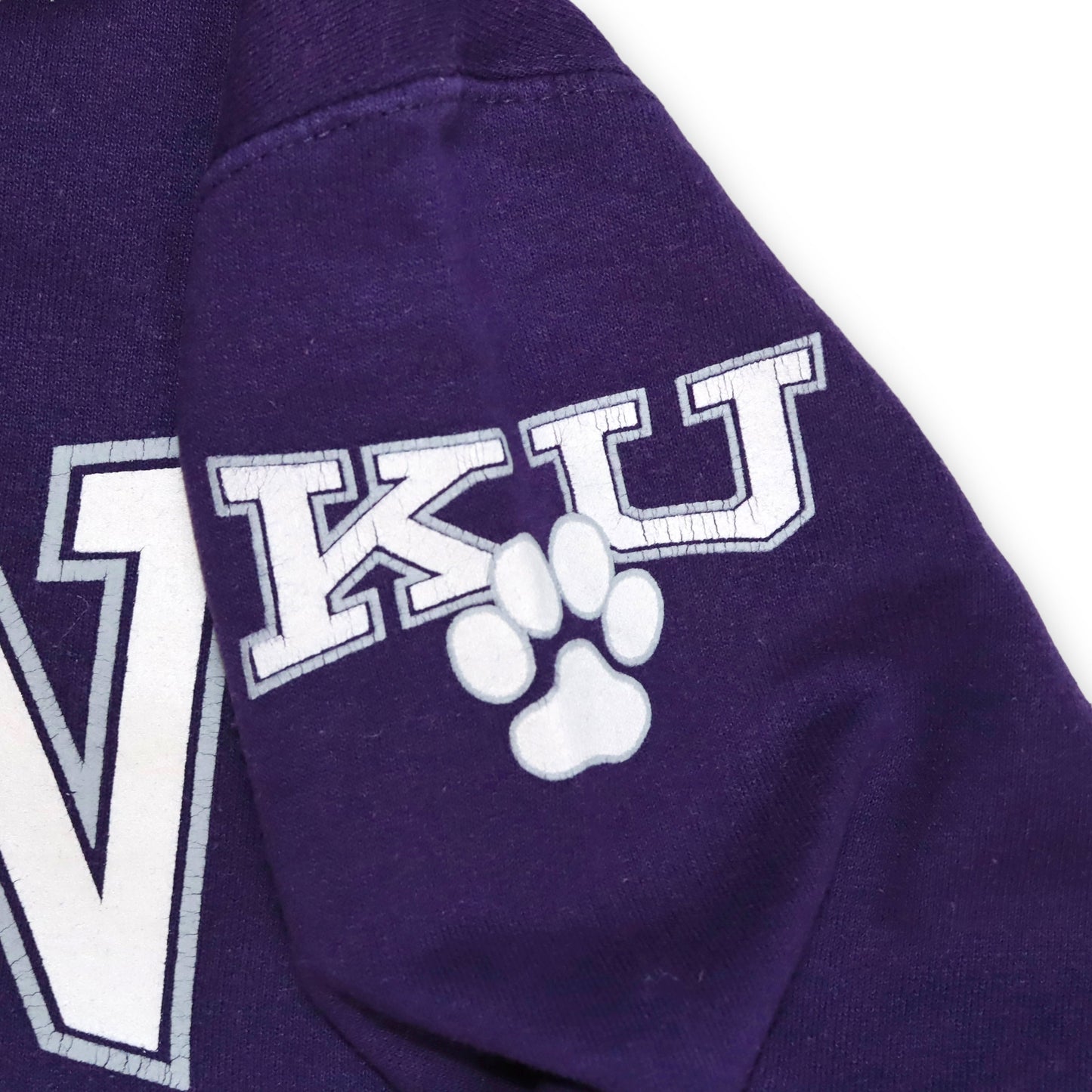 Vintage Hoodie Pullover Lila Kean University 1855 CHAMPION S