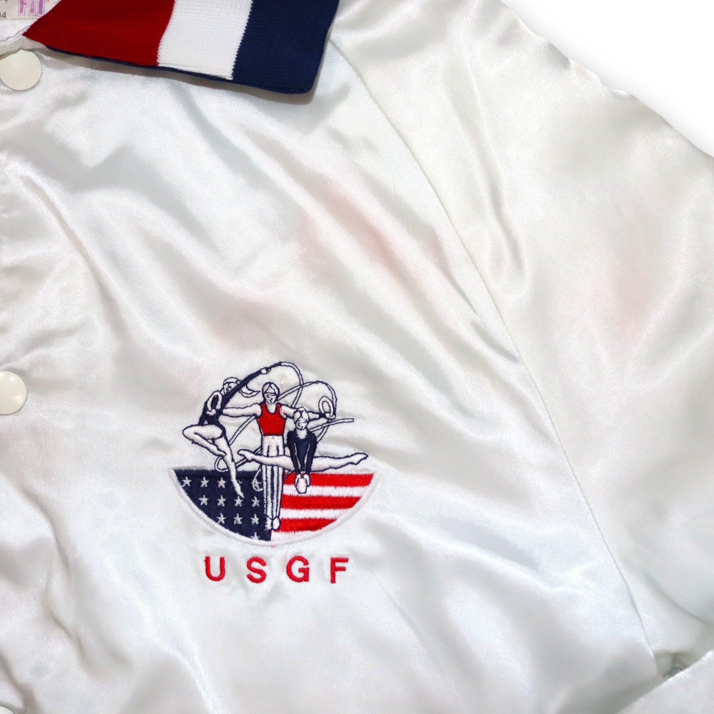 Vintage jacket bomber jacket white USGF King Louie XS 34