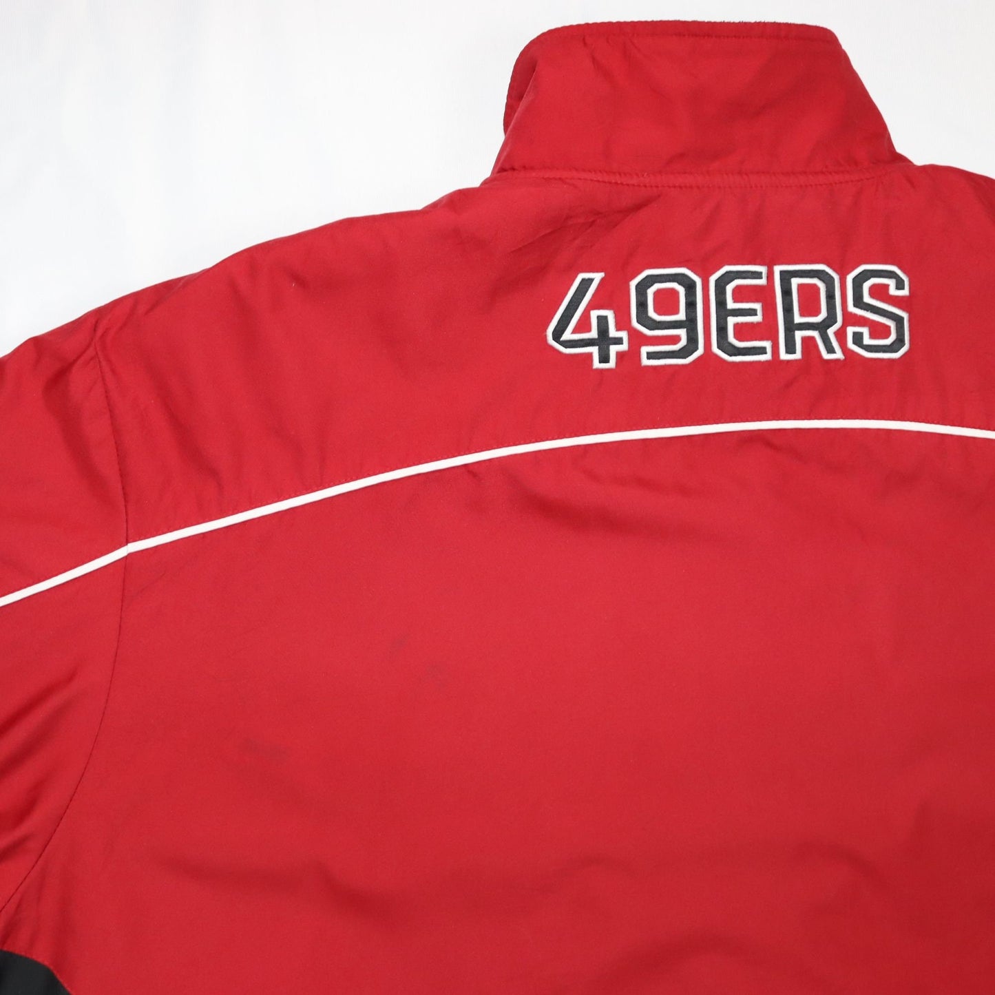 Vintage jacket lined red SF 49ers NFL REEBOK xl