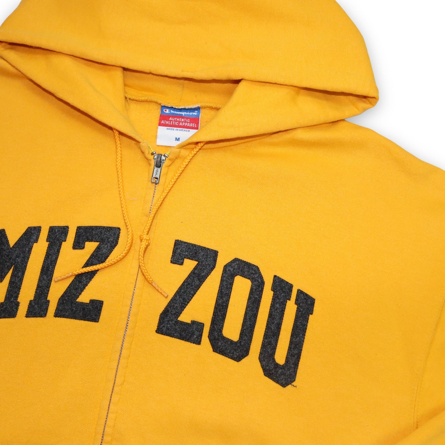 Vintage jacket sweat jacket Mizou yellow CHAMPION M