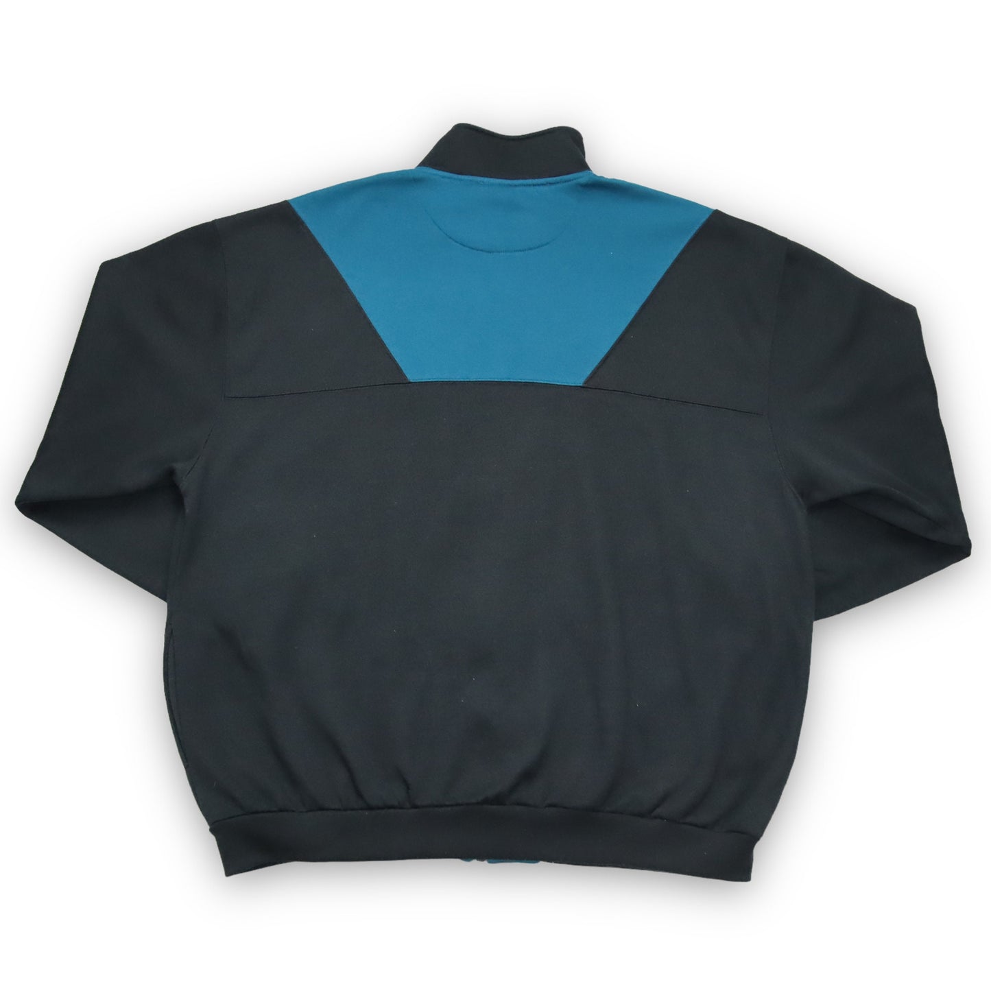 Vintage sweat jacket jacket black blue CLAYBROOKE XXL