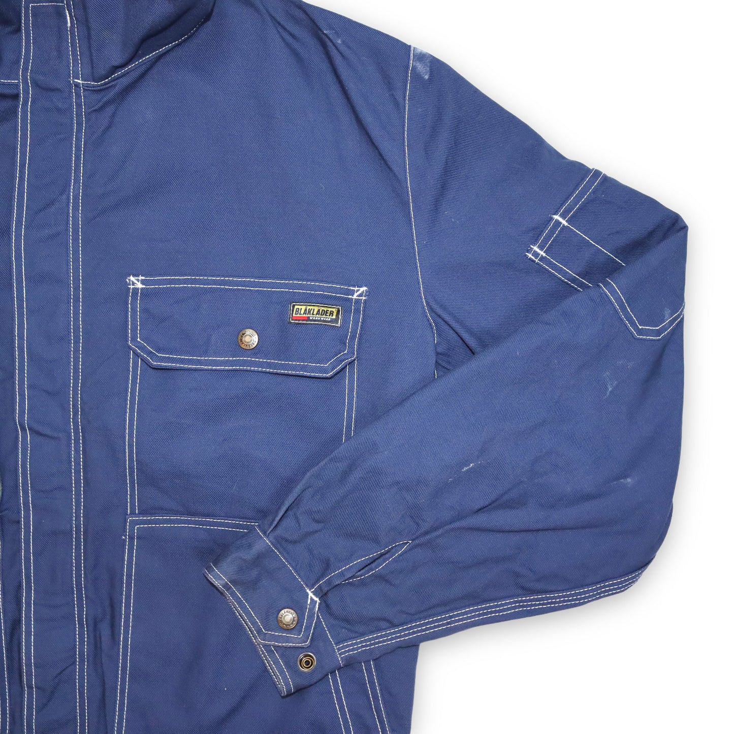 Vintage workwear used look jacket work jacket blue BLAKLÄDER L