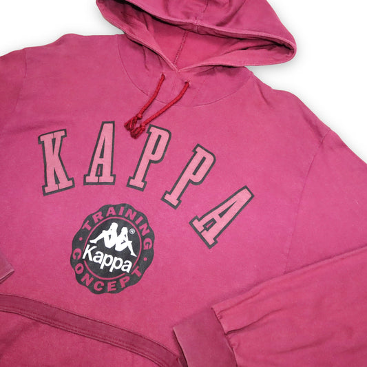 Vintage Hoodie Pullover Aufdruck KAPPA M