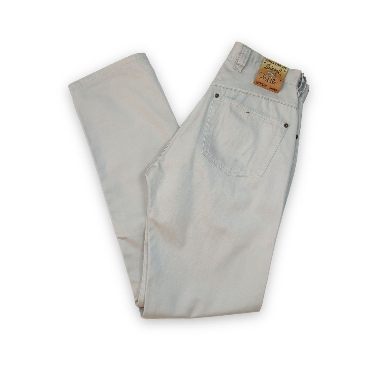 Vintage Jeans Hose Baggy hellgrau Deadstock DIESEL W30
