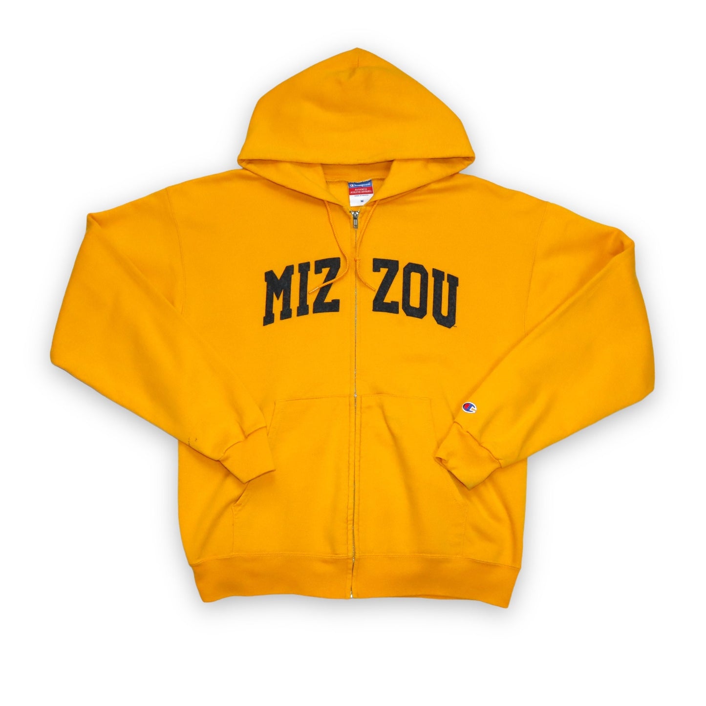 Vintage jacket sweat jacket Mizou yellow CHAMPION M