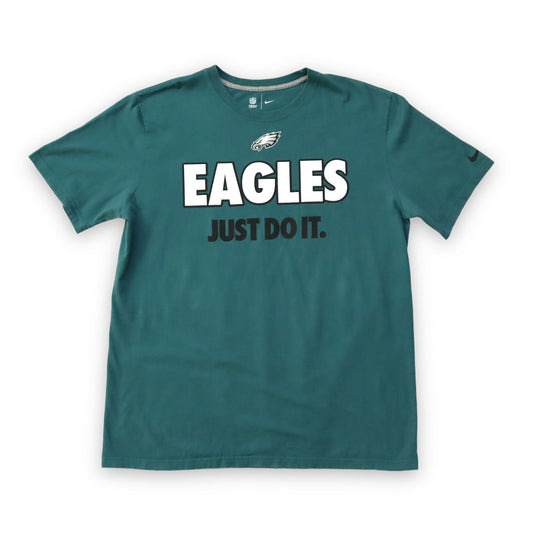 Vintage T-Shirt kurzarm Eagles NFL NIKE L