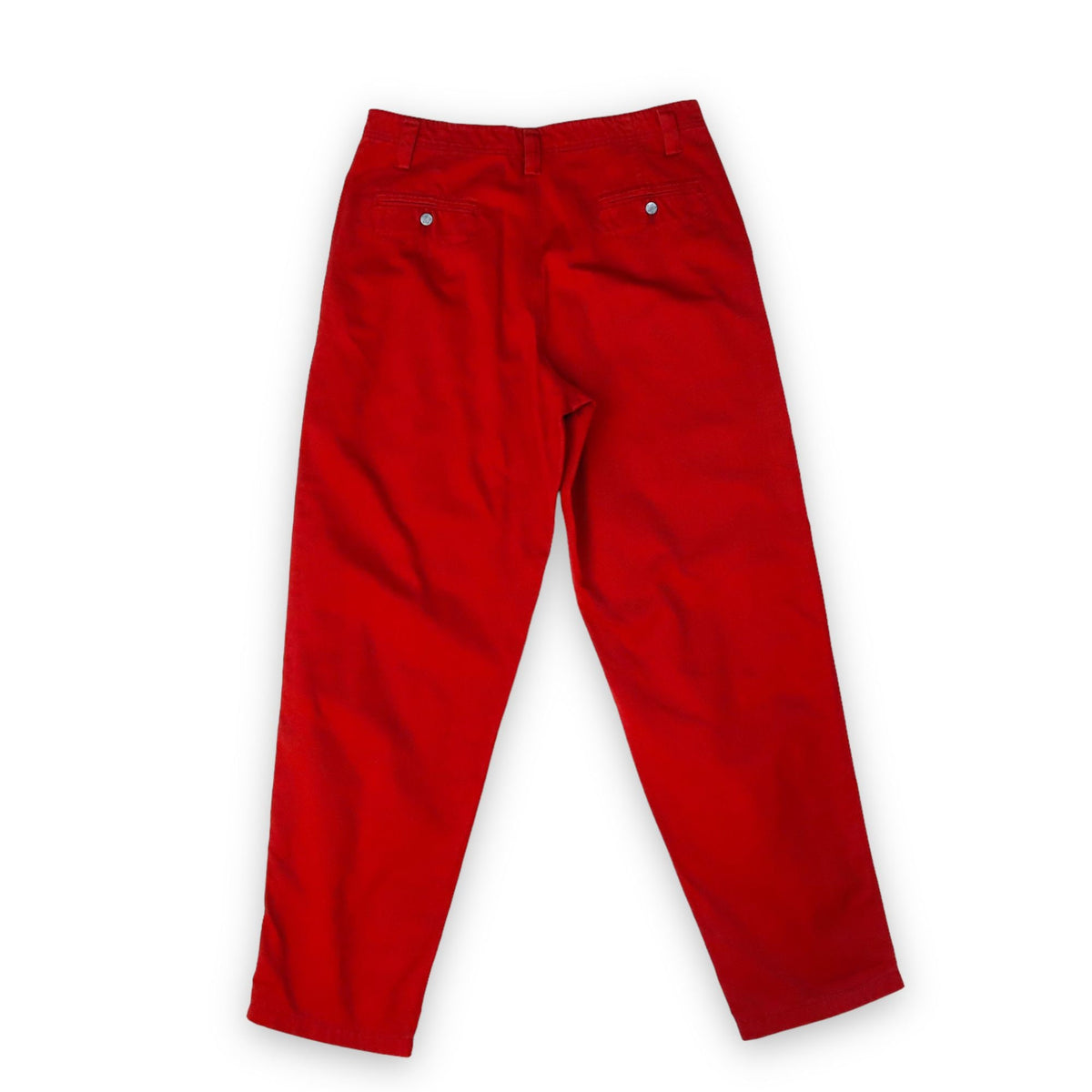 Vintage Baggy Pants Stoffhose rot Deadstock SOVIET W34