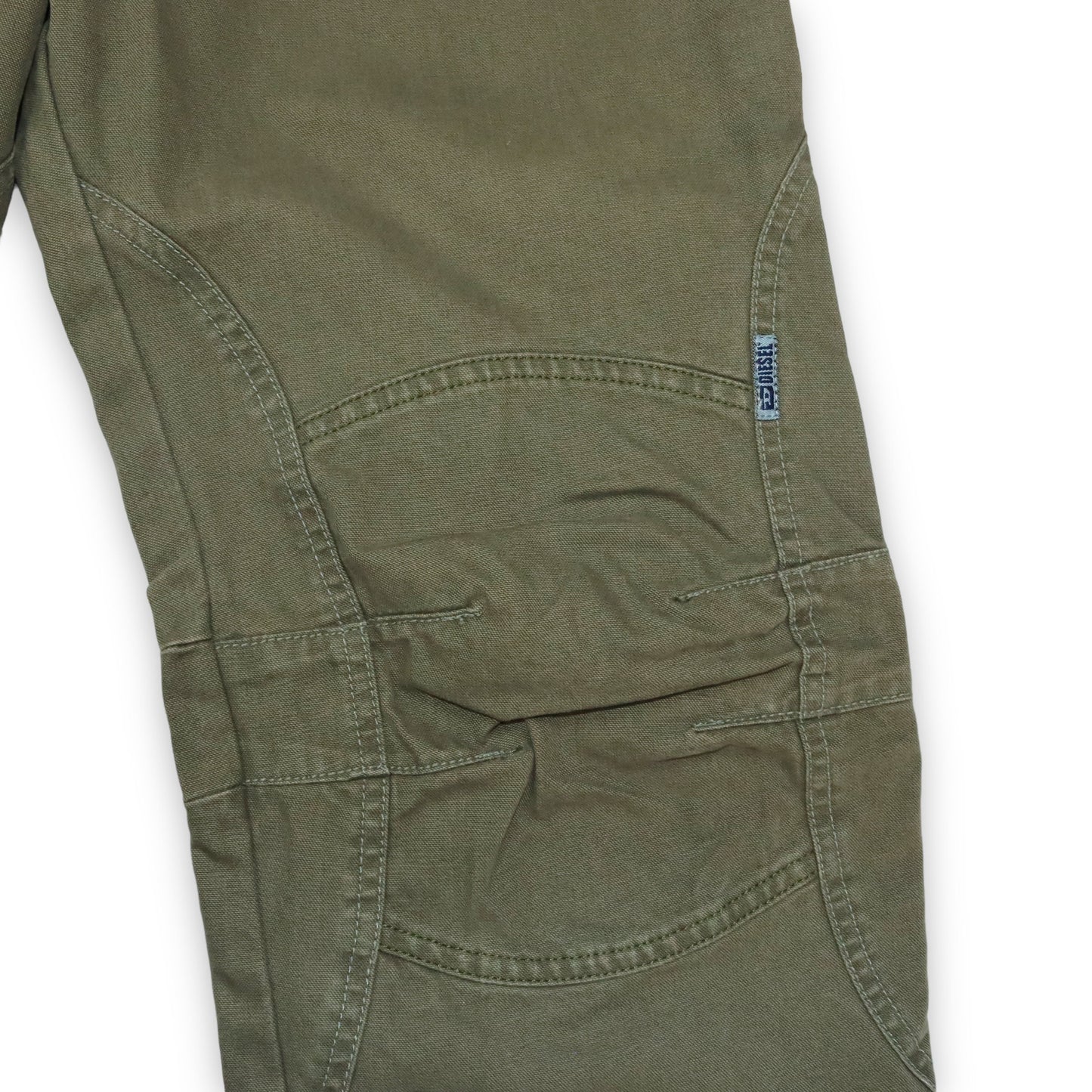 Vintage DIESEL Baggy Cargo Pants khaki Deadstock W27 36