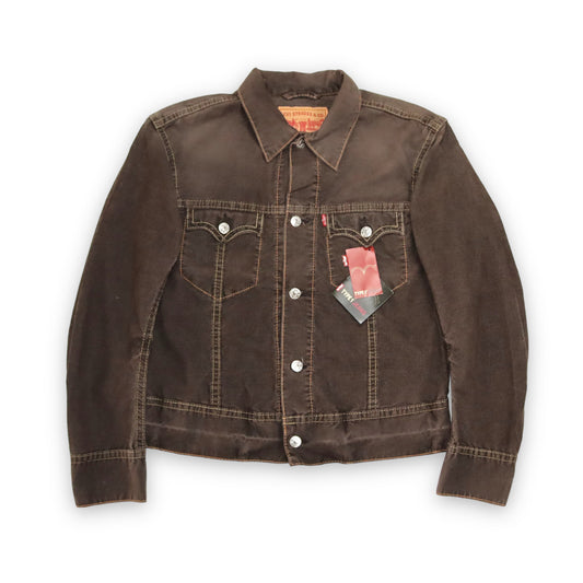 Vintage LEVI’S Cordjacke braun Deadstock XL