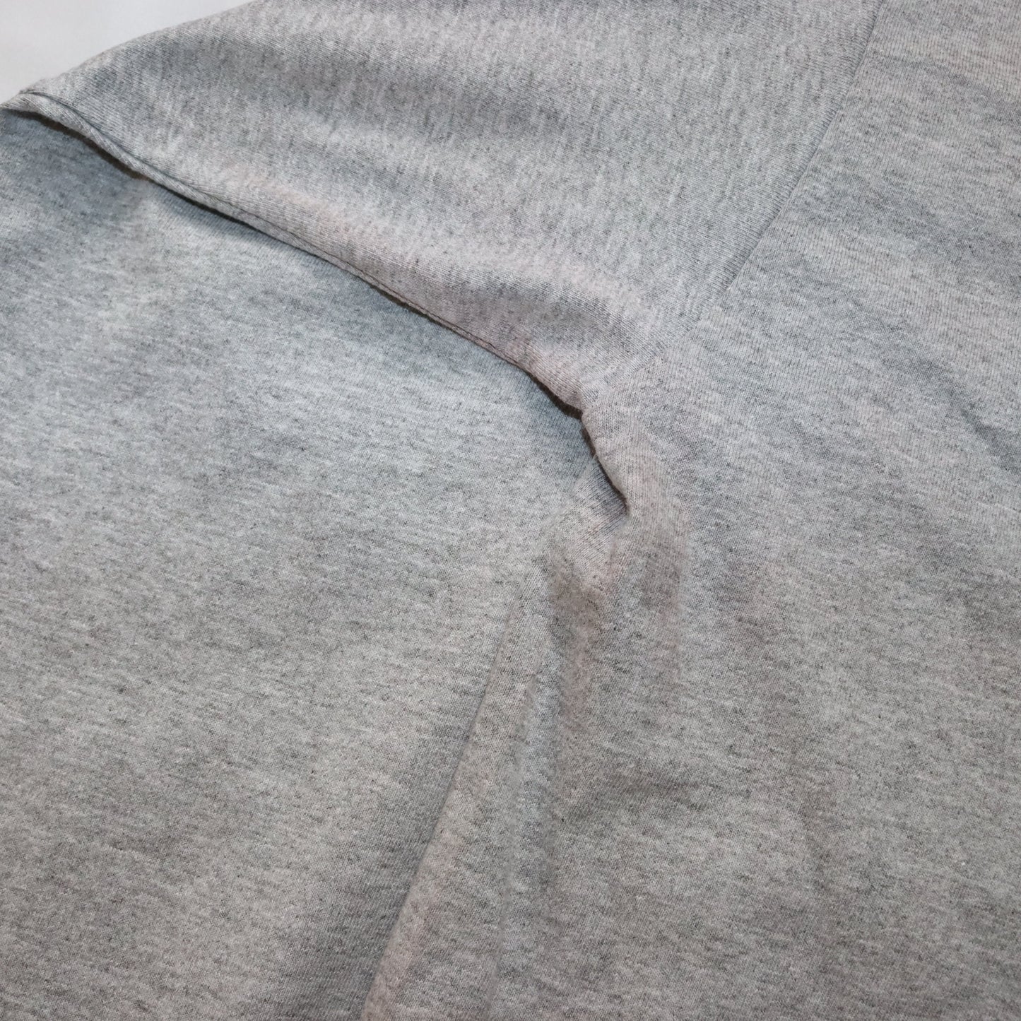Vintage Chino National Baseball Longsleeve Shirt grau rot XL
