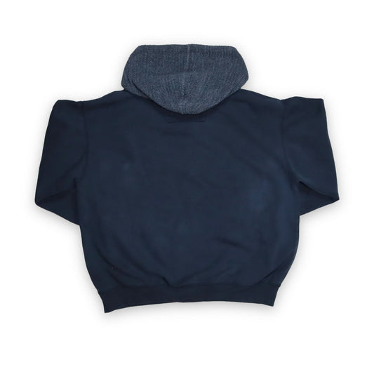 Vintage Hoodie Pullover dunkelblau San Diego California Basics of America L