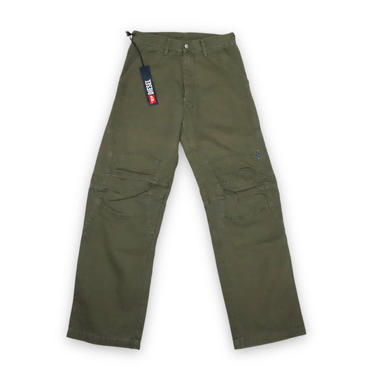 Vintage DIESEL Baggy Cargo Pants khaki Deadstock W27 36