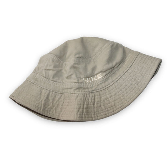 Vintage Y2K NIKE Bukethat Fischerhut beige One Size