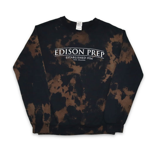 Vintage GILDAN Sweatshirt upcycled selfmade Batik Edison Prep S