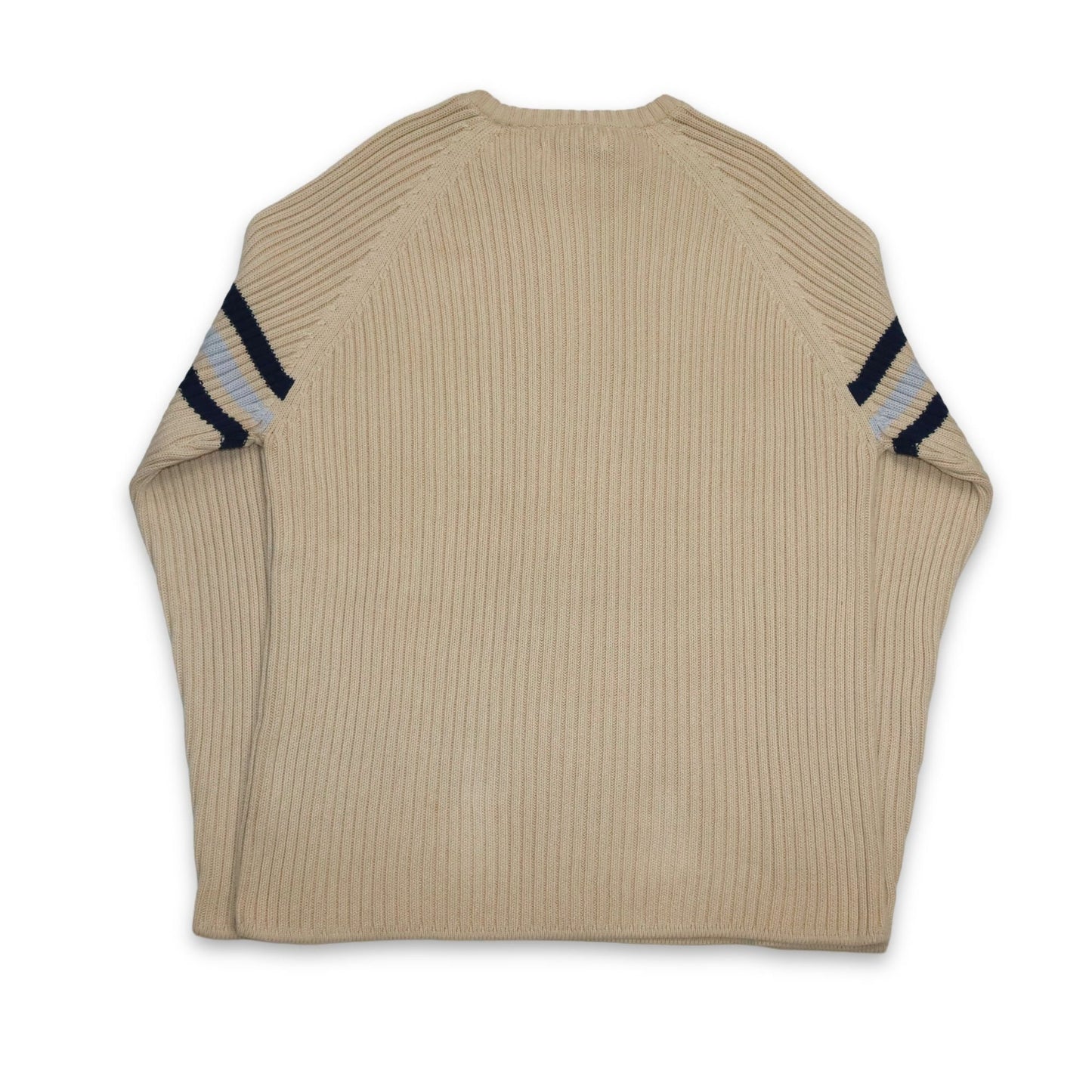 Vintage Y2K Ben Sherman knit sweater beige Deadstock XXL