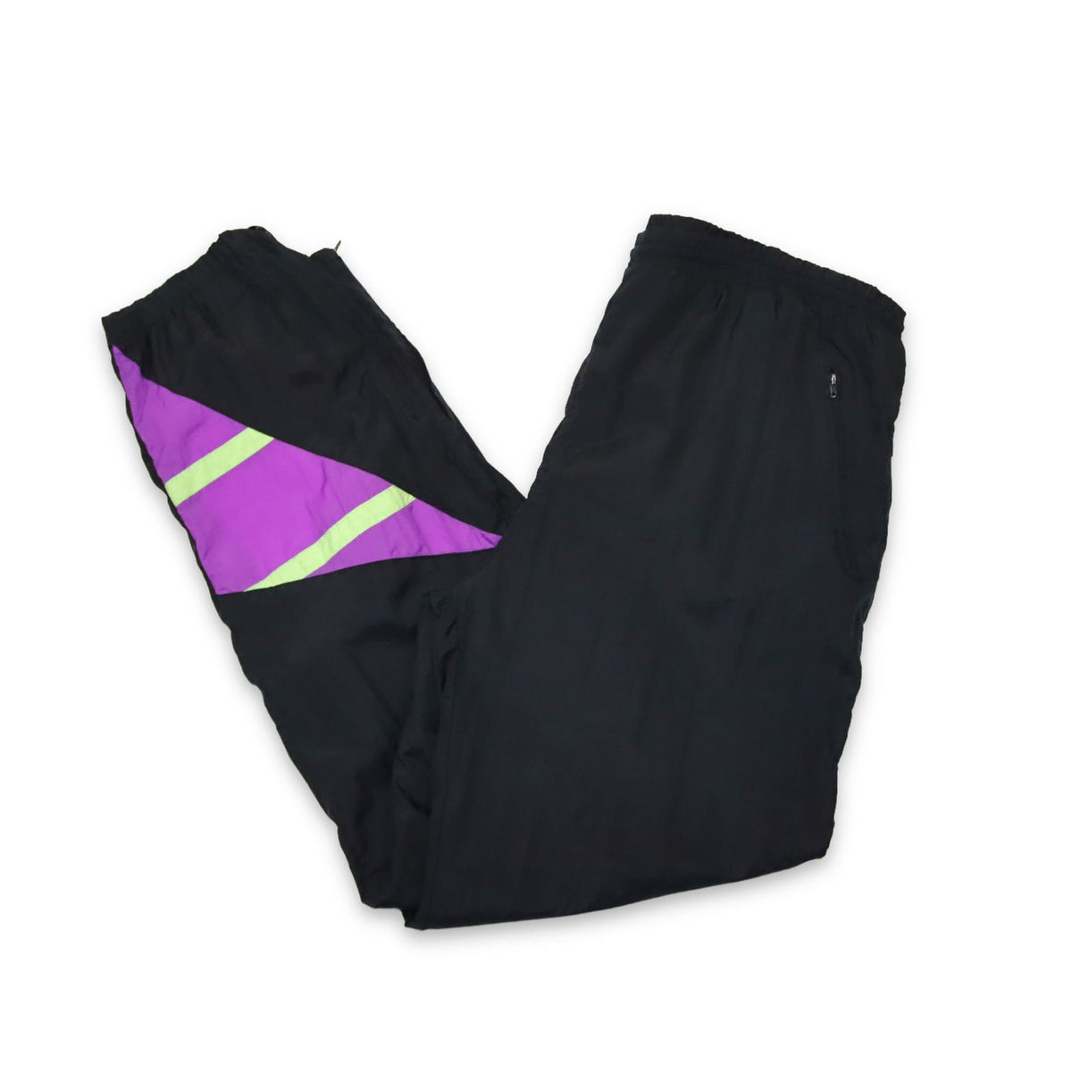 Vintage JAKO Jogginghose schwarz lila XL
