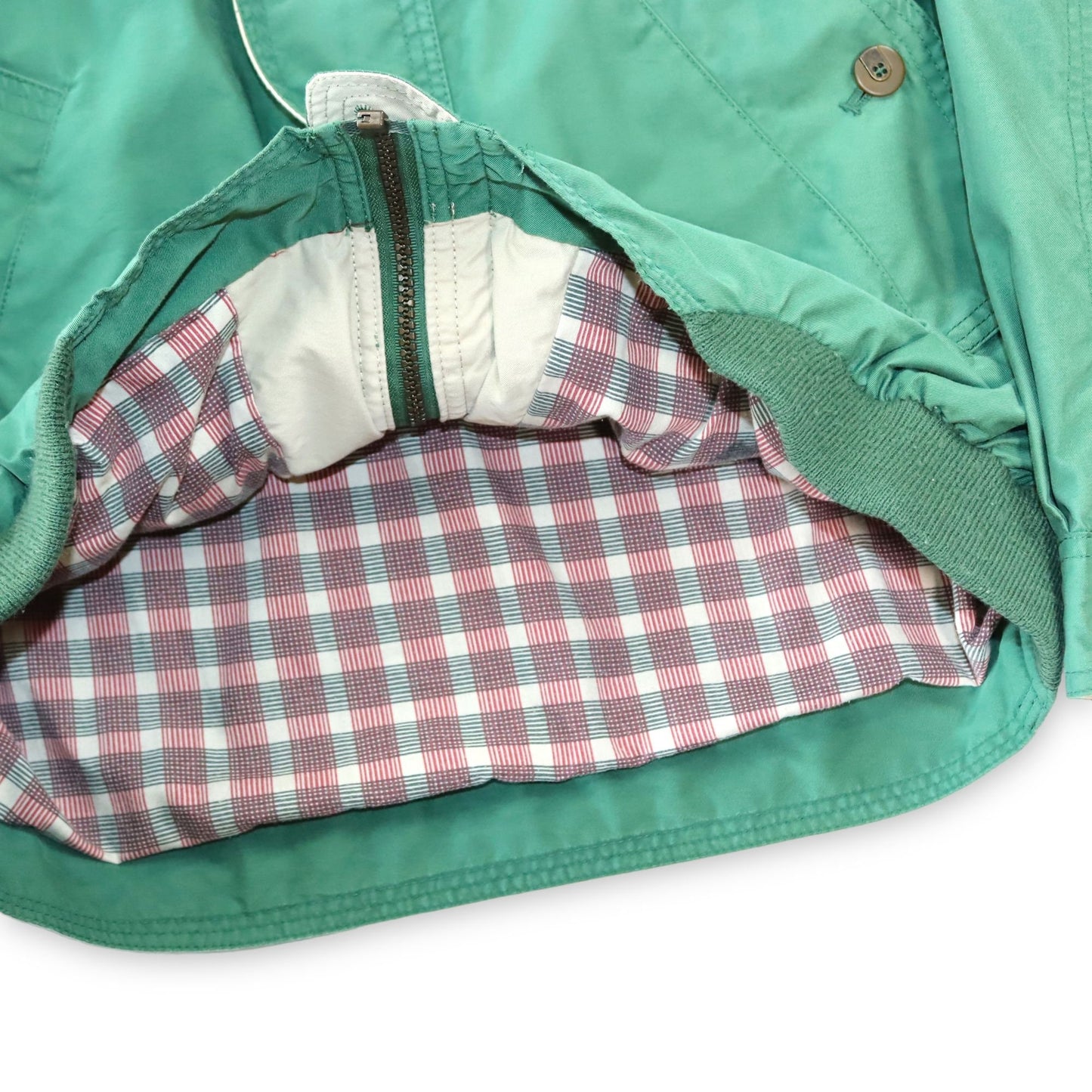 Vintage light jacket Blouson green M