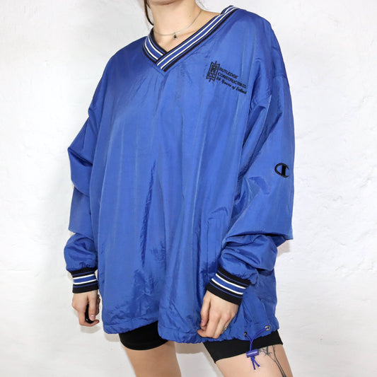 Vintage Windbreaker blau CHAMPION XL