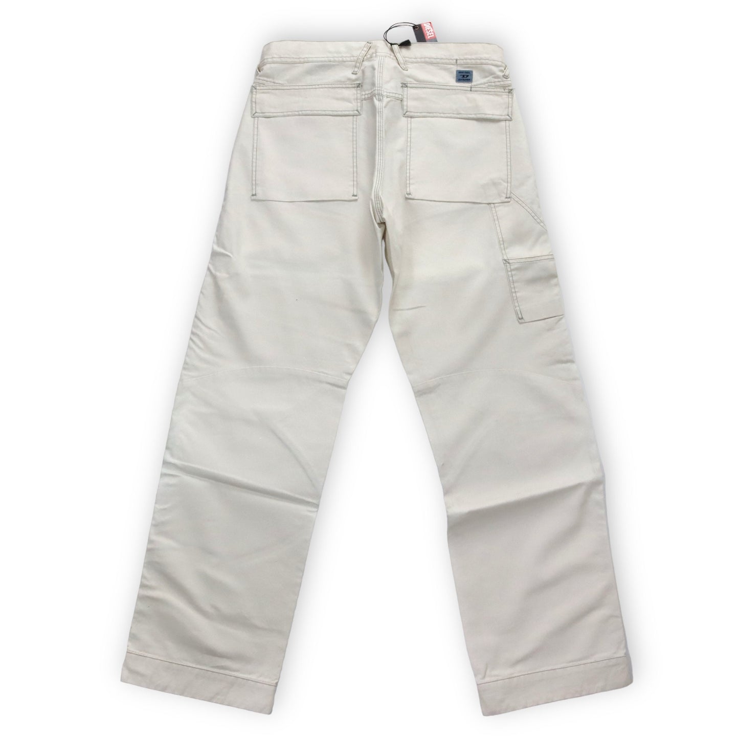 Vintage DIESEL baggy pants cream white deadstock W32