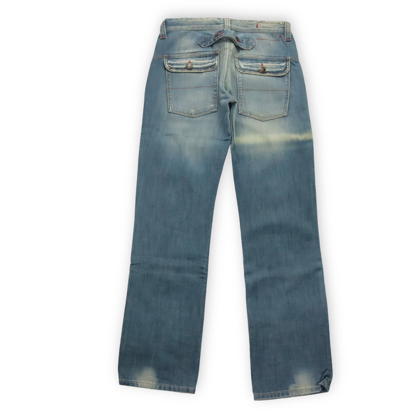Vintage Y2K DND Baggy Jeans washed out Deadstock W32 L34