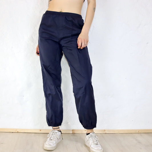 Vintage Jogginghose Trainingshose dunkelblau PUMA 176 M
