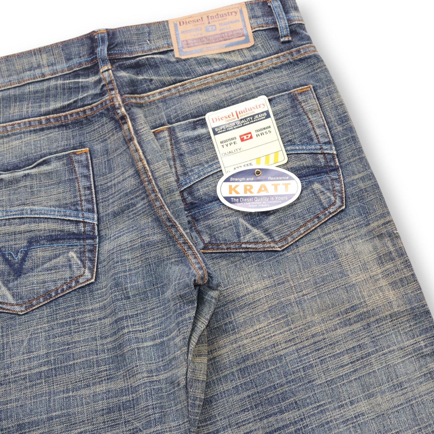 Vintage DIESEL KRATT Baggy Jeans Deadstock W36