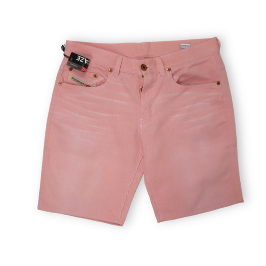 Vintage DIESEL Momshorts Feincord kurze Hose rosa Deadstock W29