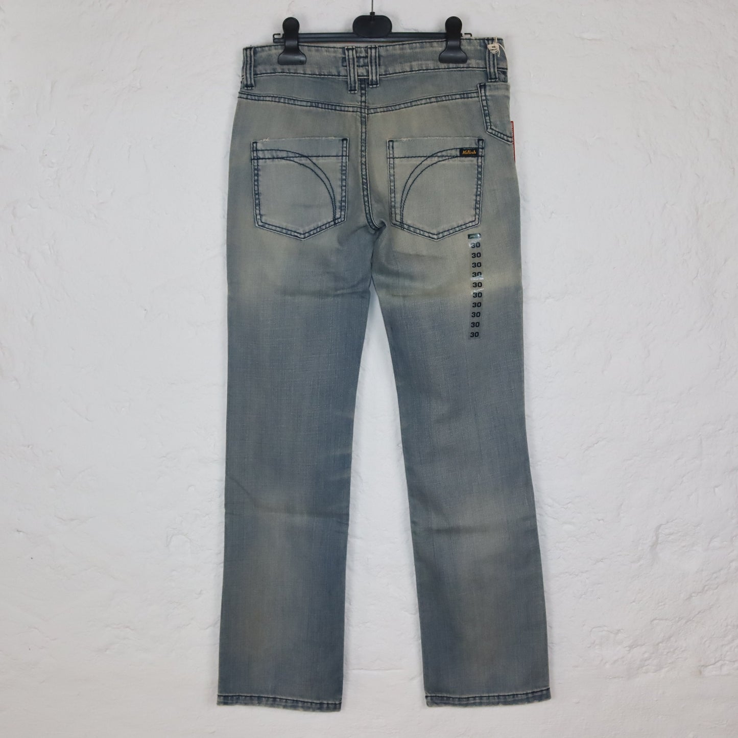 Vintage Y2K KILLAH Jeans Schlaghose Deadstock W30