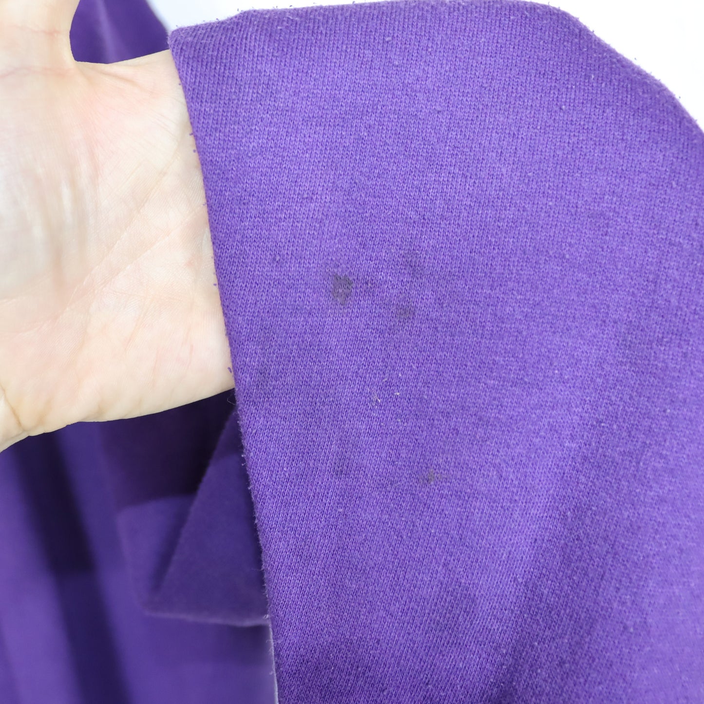 Vintage 80s 90s Rare NIKE Sweatsuit Tracksuit Sweatshirt Pullover Jogging Pants Purple Print XL