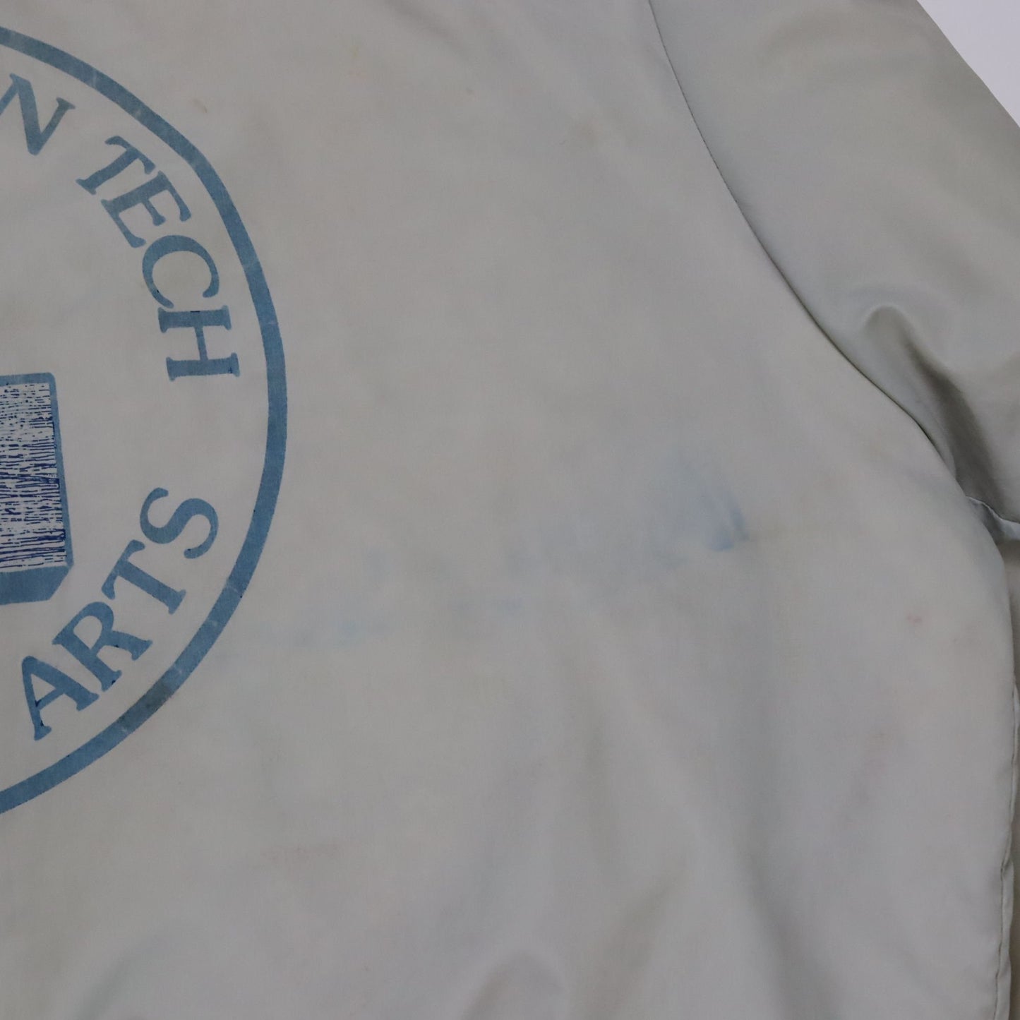 Vintage Rennoc college jacket baseball jacket beige blue L