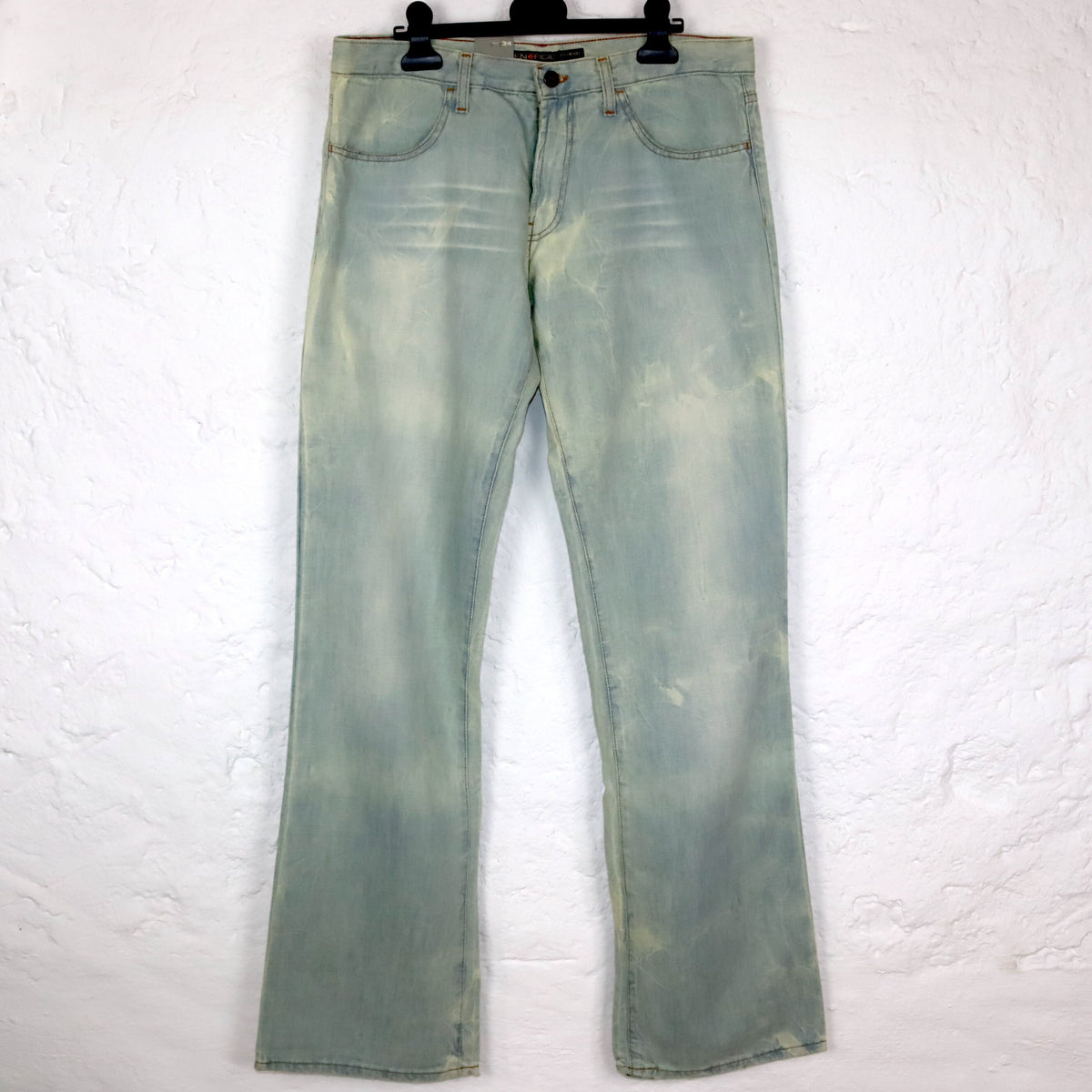 Vintage 90s 00s Y2K ENERGY jeans pants low waist baggy deadstock W34