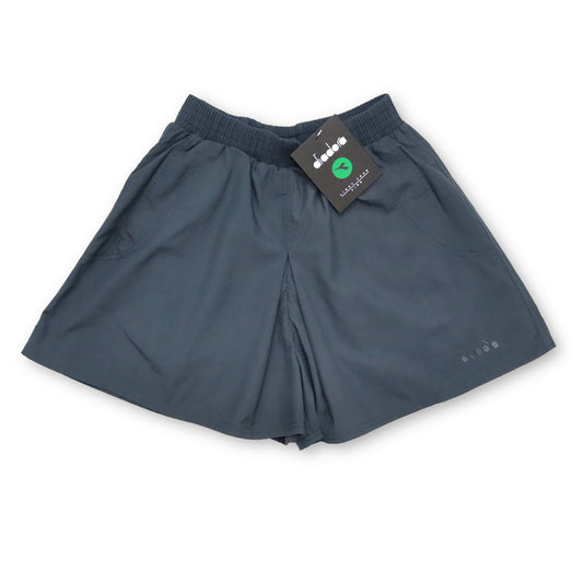 Vintage 80er 90er DIADORA Shorts Hosenrock dunkelgrau Deadstock 36
