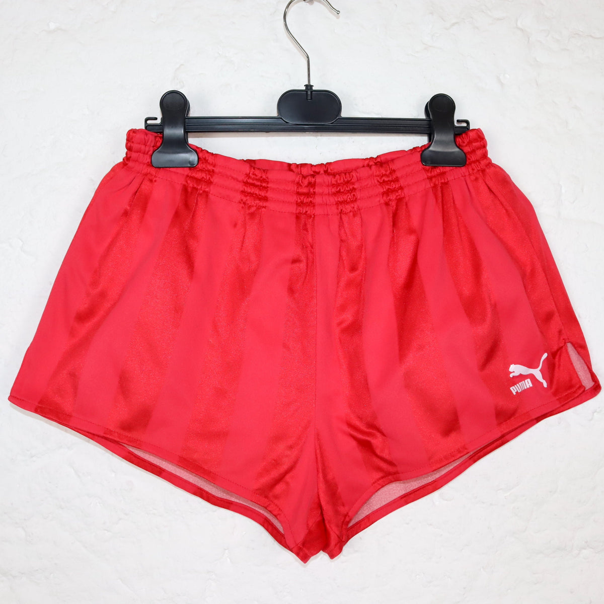 Vintage 80er 90er PUMA Rare Laufshorts Shorts rot Made in West-Germany M