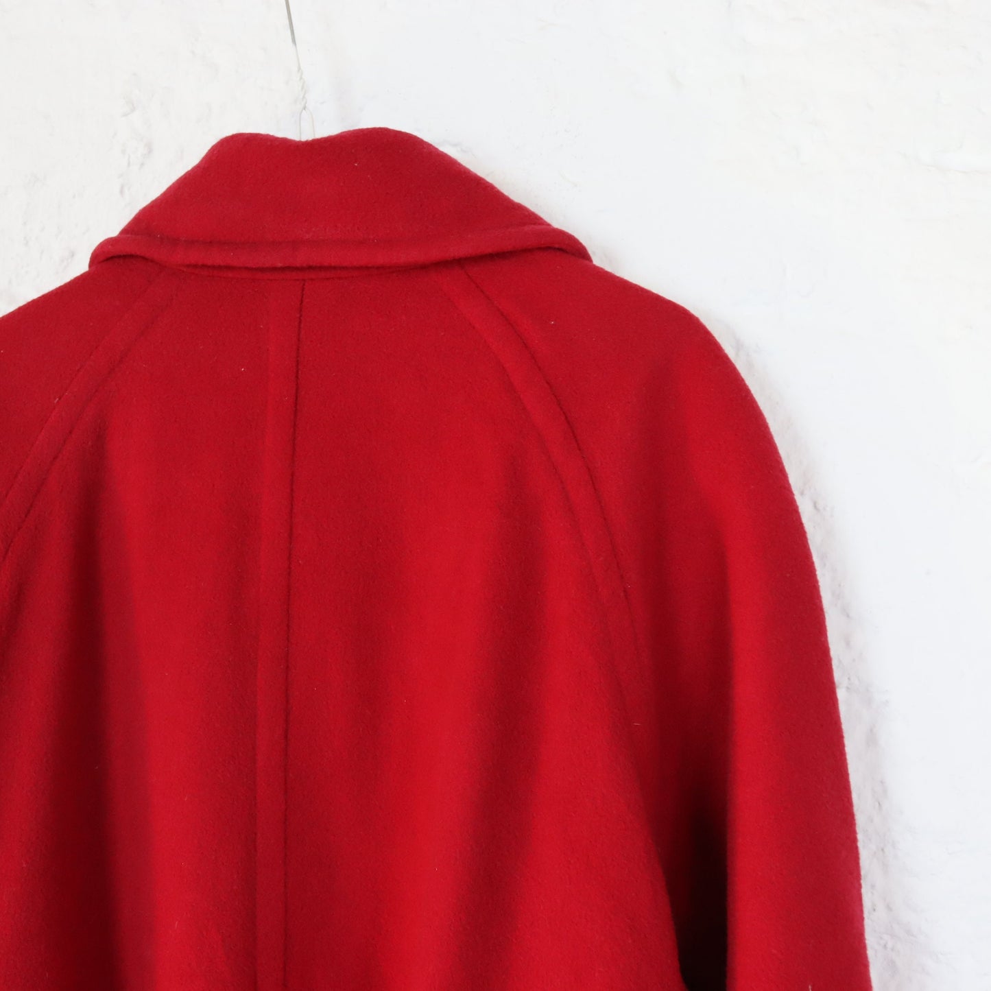 Vintage 80s 90s TIME COLLECTION coat new wool wool coat jacket red 40