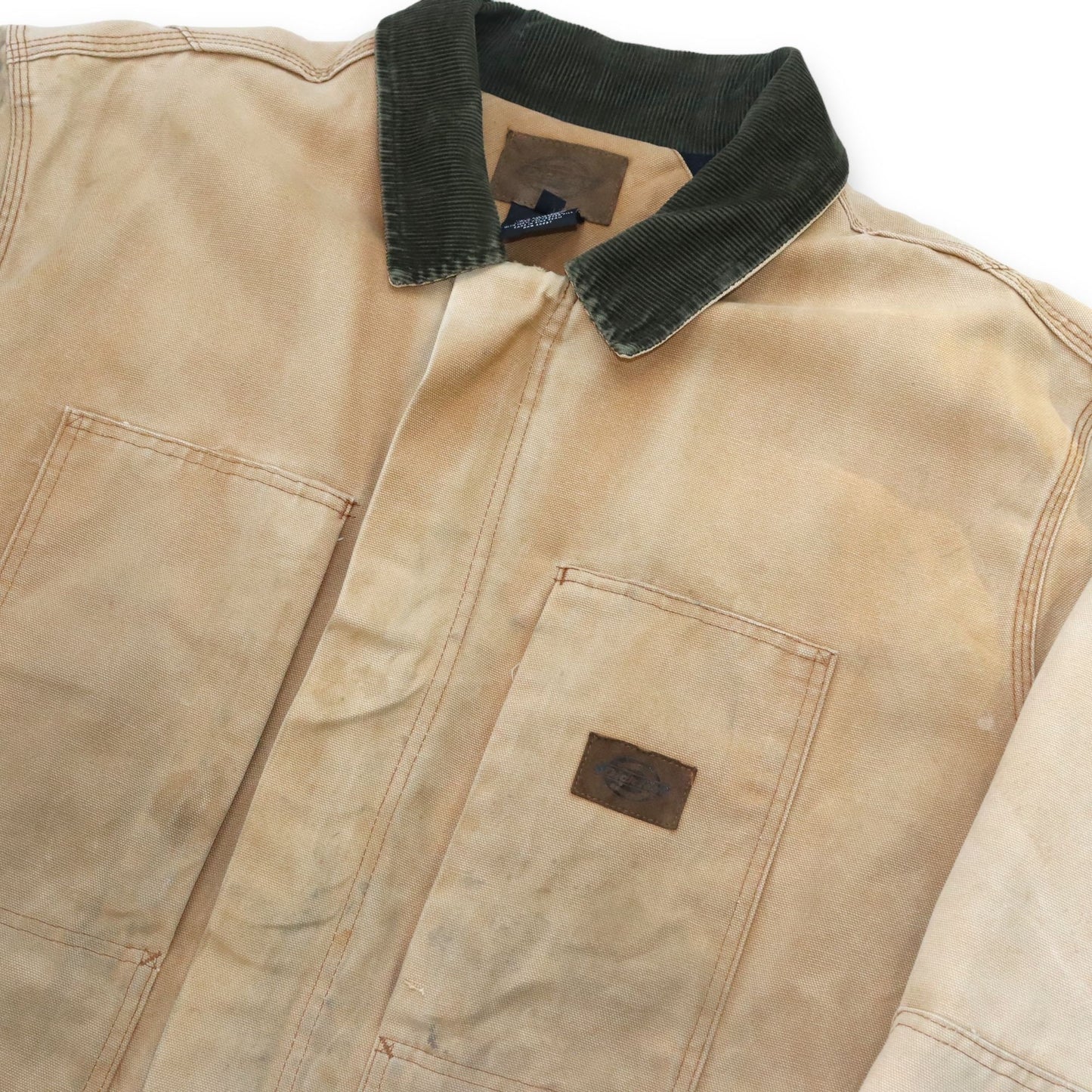 Vintage 90s 00s DICKIES Workwear Parka Jacket lightly lined 2XL