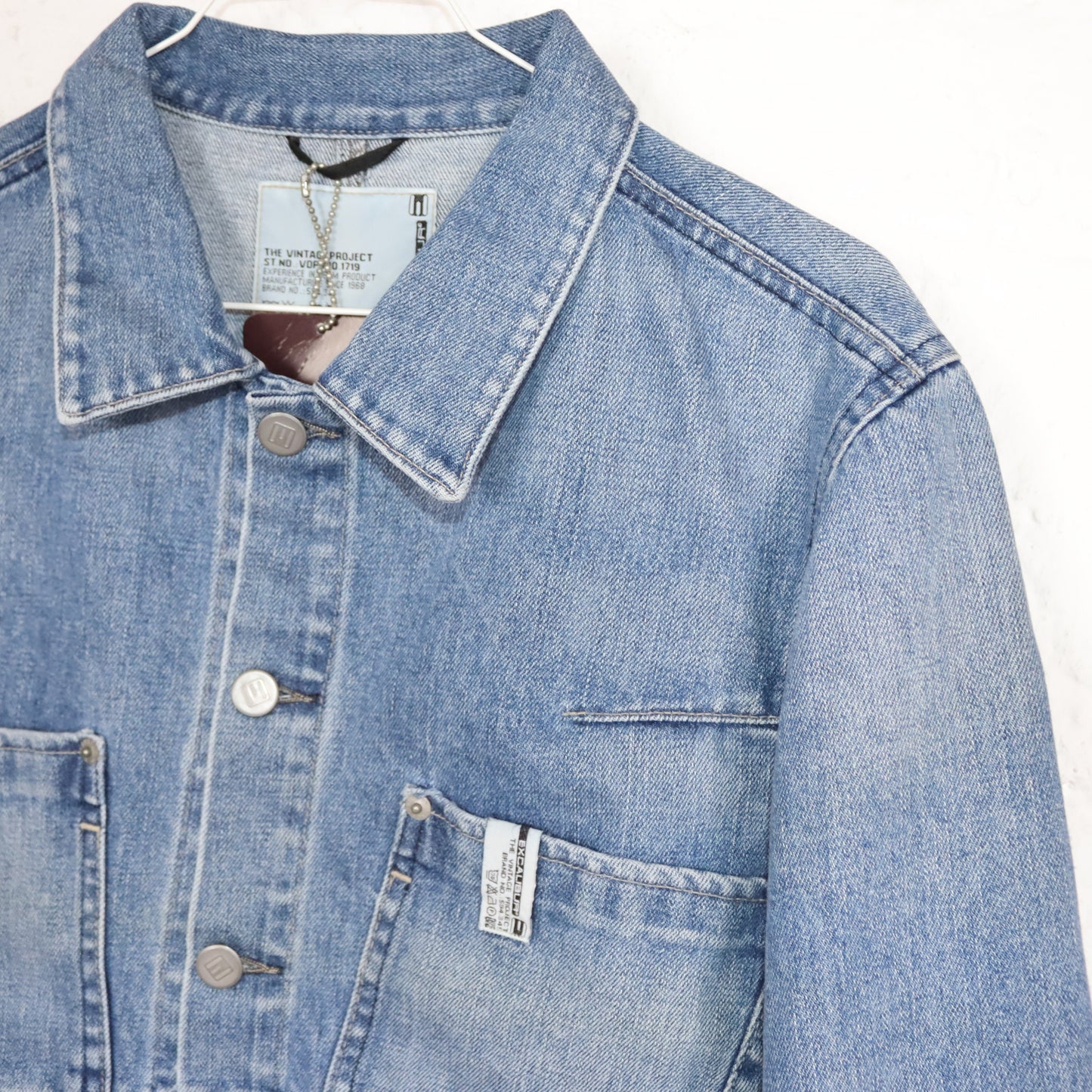 Vintage 90s 00s Y2k EXCALIBUR denim jacket jacket denim deadstock L