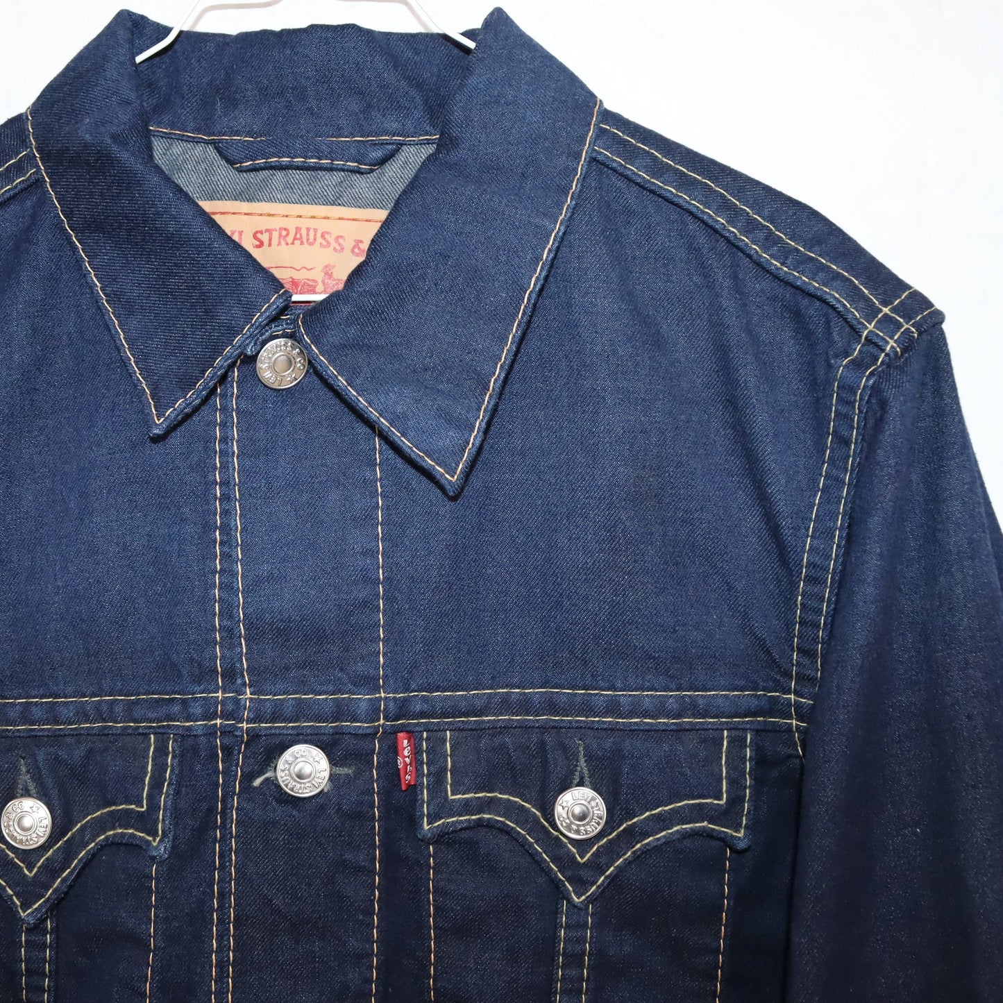 Vintage 80s 90s LEVIS denim jacket jacket denim deadstock M