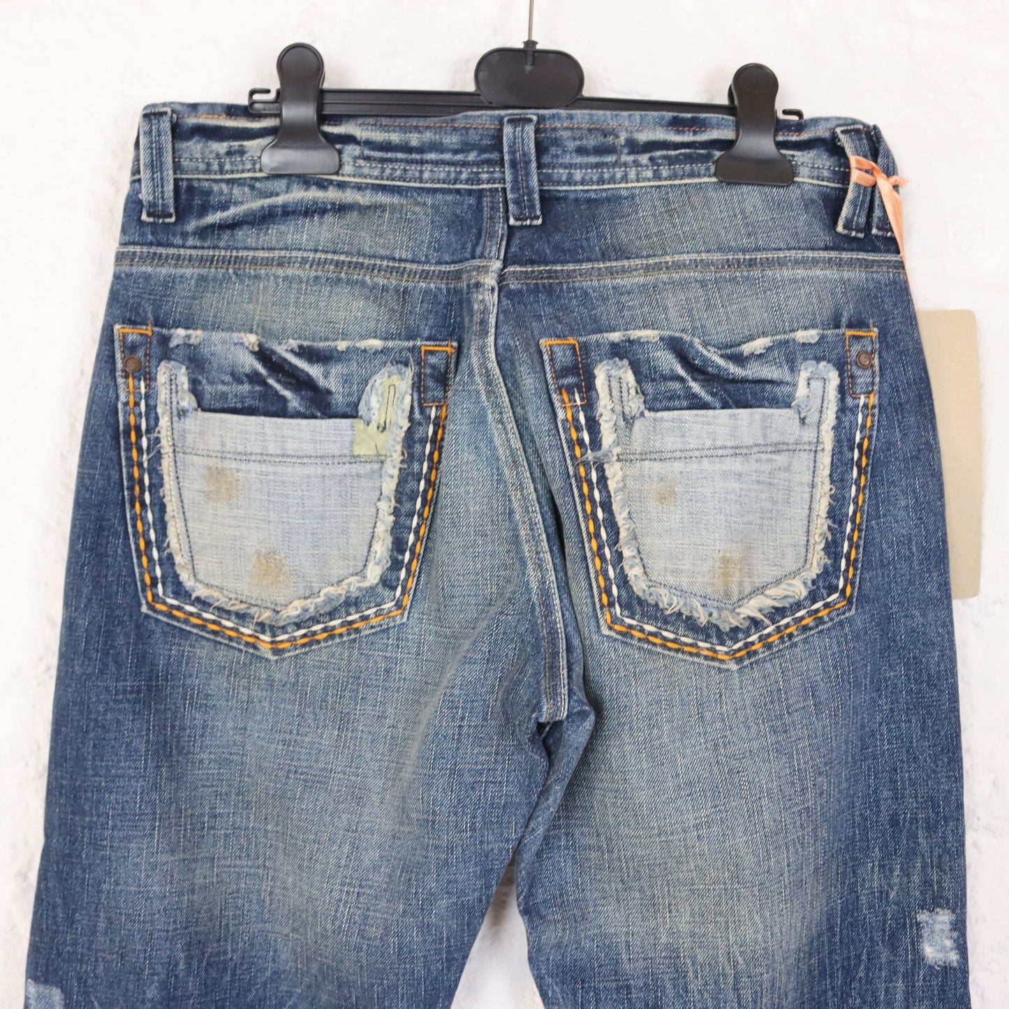 Vintage 90s 00s Y2k CIPO&BAXX jeans baggy low waist straight leg deadstock W32 L33