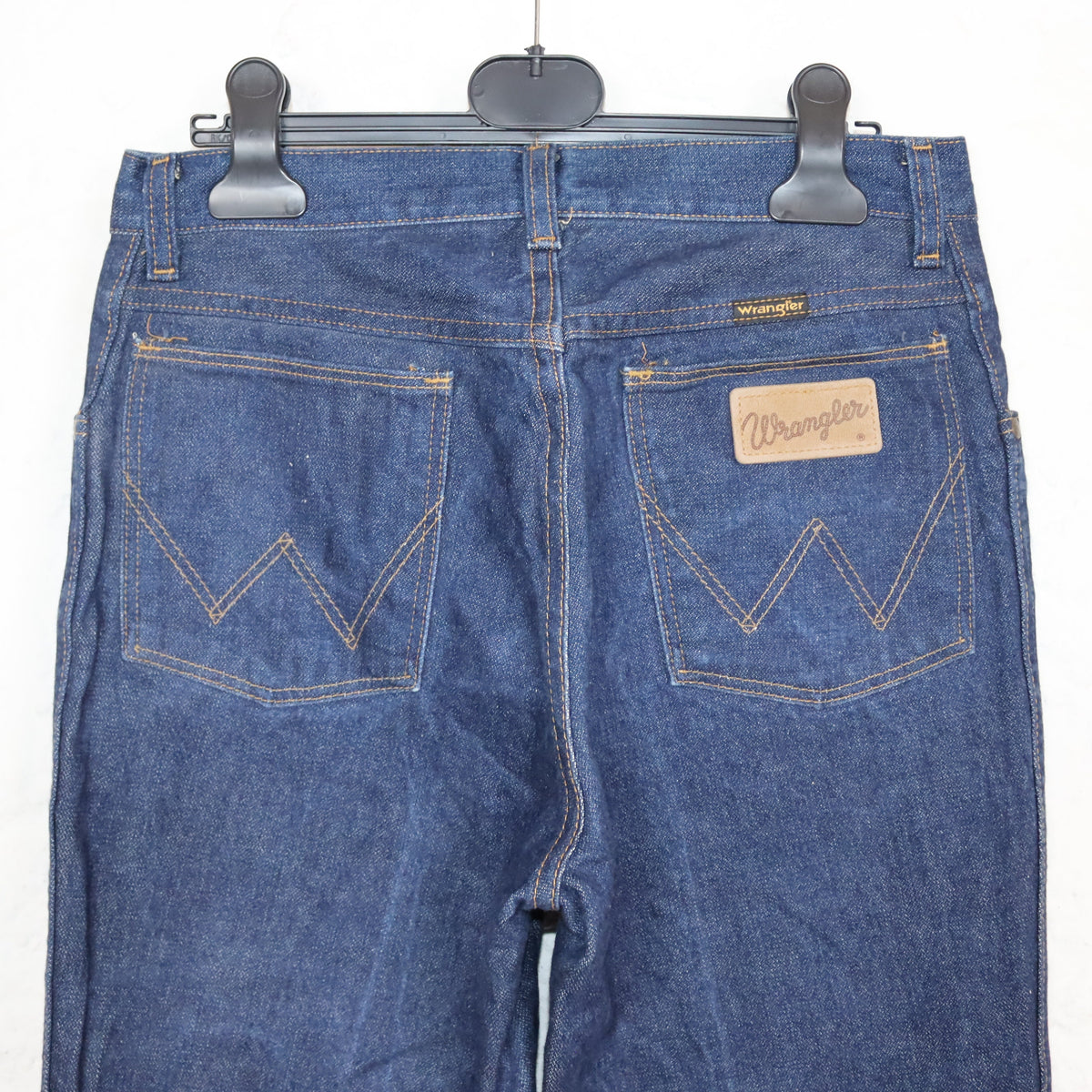 Vintage 80s 90s WRANGLER jeans straight leg blue W31 L34