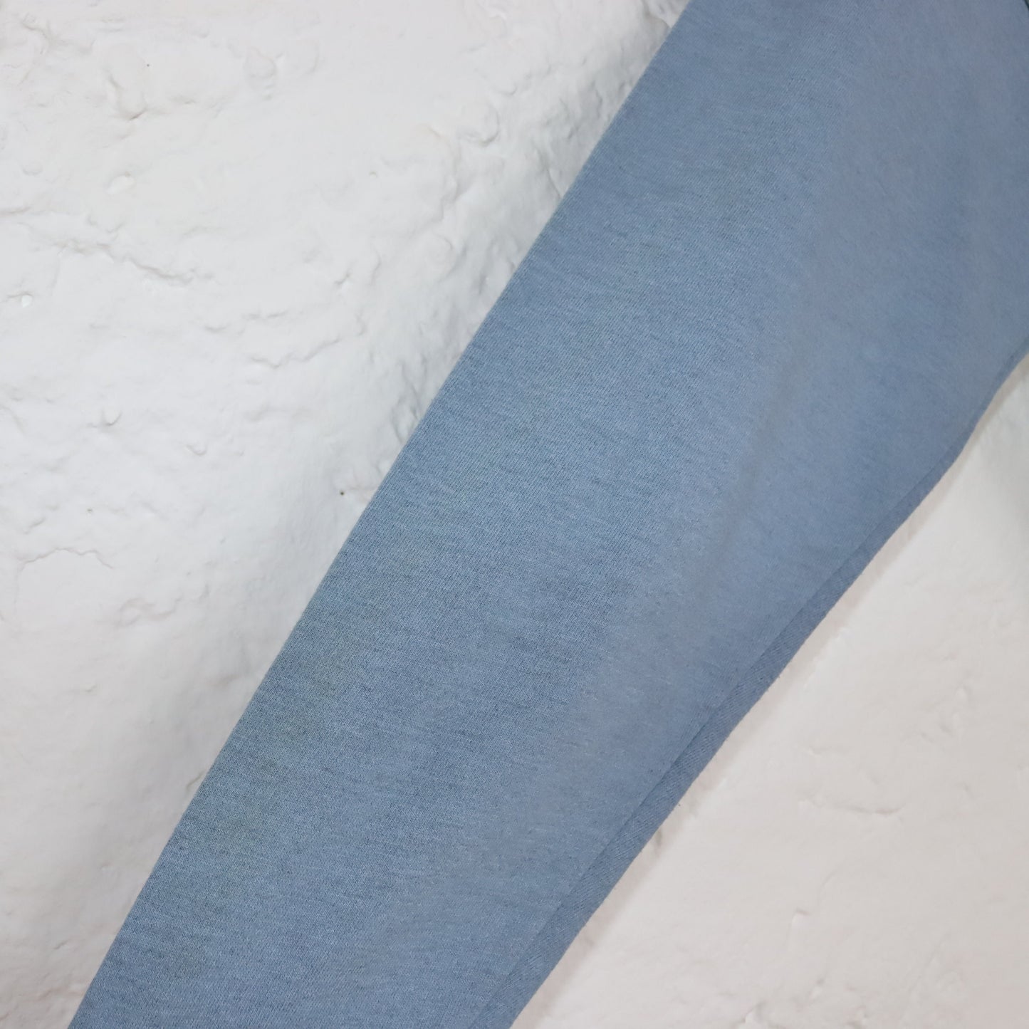 Vintage 80er 90er ETIREL Sweatshirt Pullover blau grün Print M