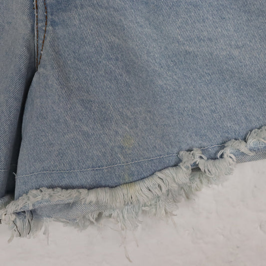 Vintage 80er 90er DDR Jeansshorts Shorts highwaist Denim 36