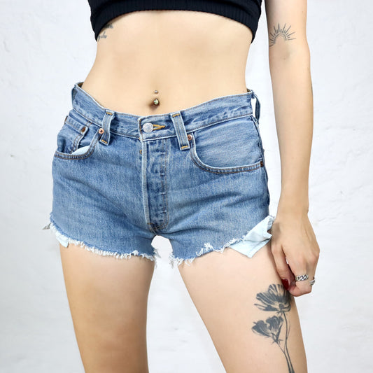 Vintage 80er 90er LEVIS Shorts Jeansshorts kurze Hose 38