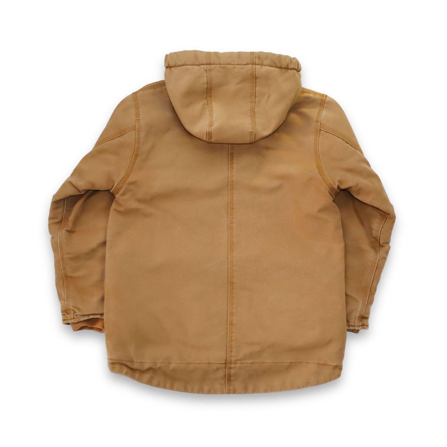 Vintage 80s 90s Y2k CARHARTT Workwear Jacket lined beige XS Kids M