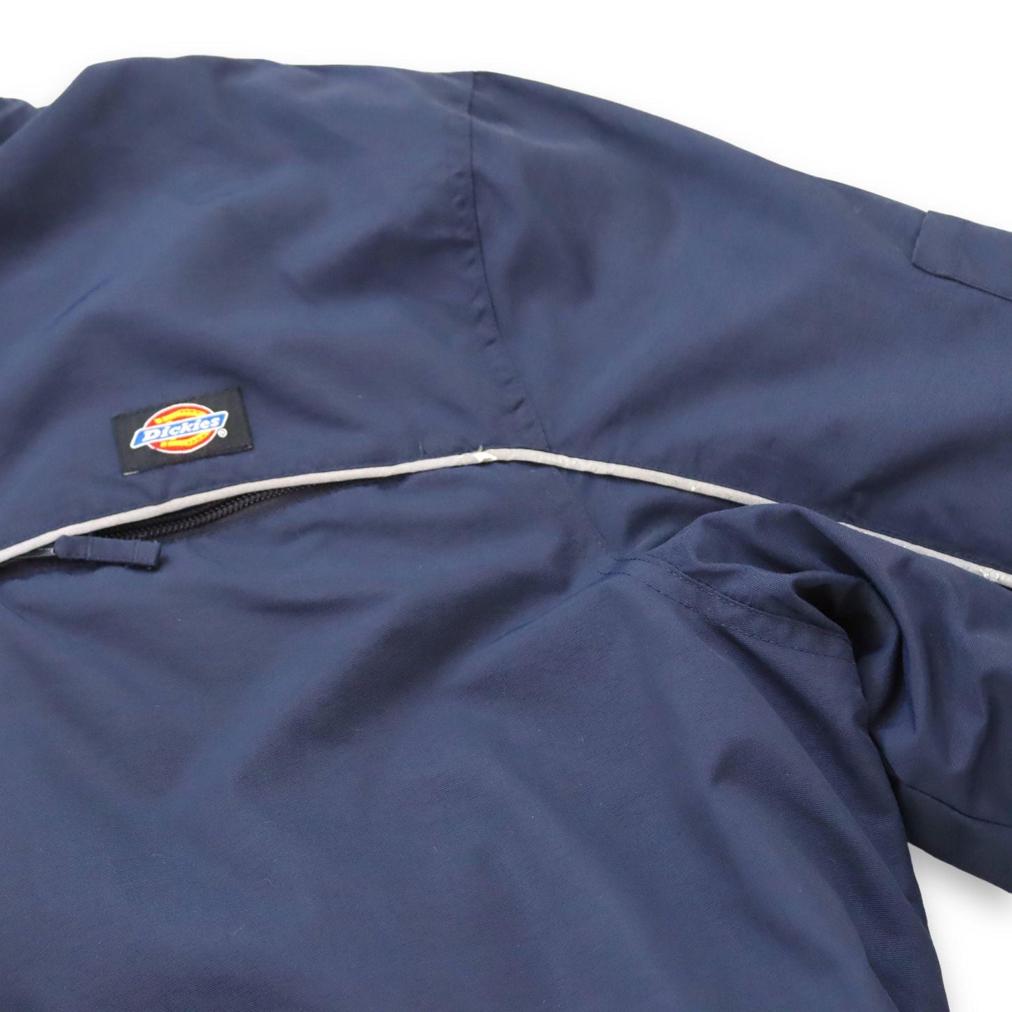 Vintage 80s 90s Y2k DICKIES lined jacket stand collar jacket dark blue M