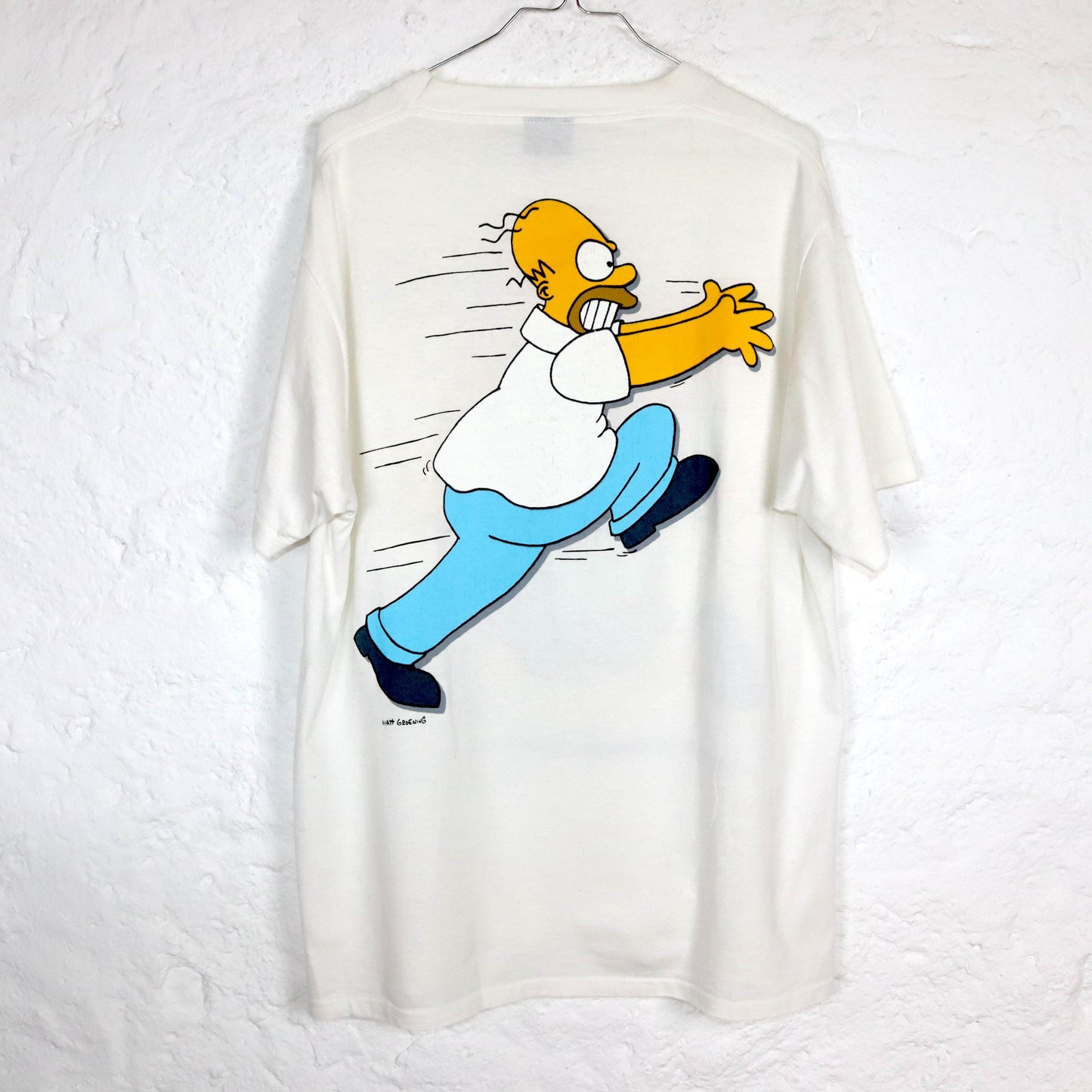 Vintage 80s 90s CHANGES RARE 1990 Simpsons T-shirt short sleeve print Matt Groening single stitch Made in USA L