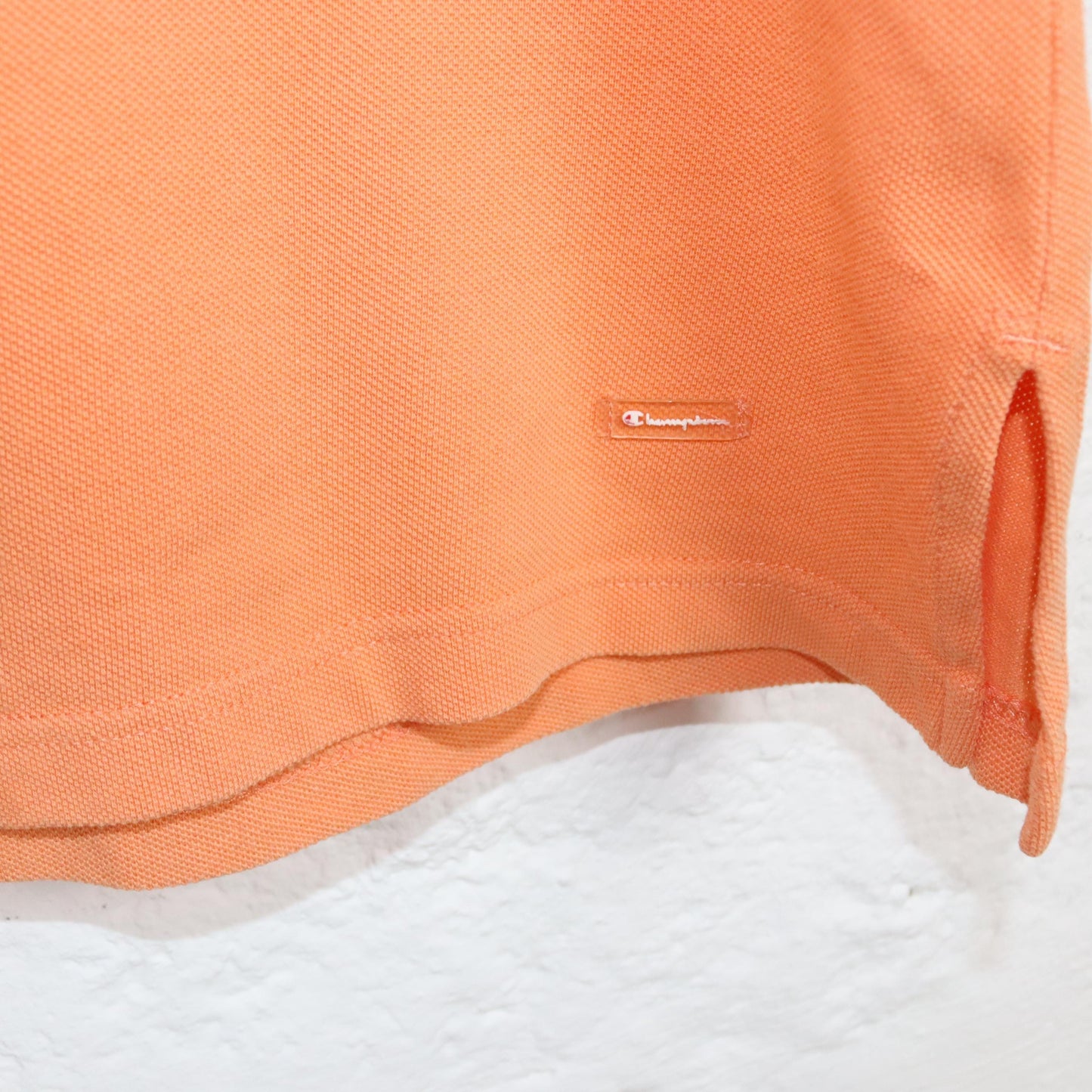 Vintage 80s 90s CHAMPION tennis dress orange apricot sleeveless M/L