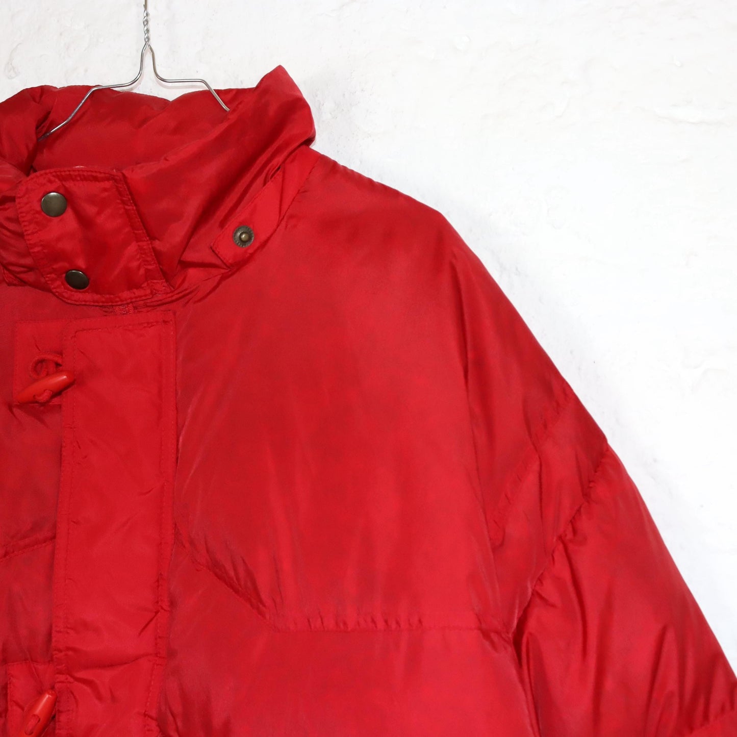 Vintage 80s 90s AMERICAN WEEKEND puffer jacket winter jacket lined red XL