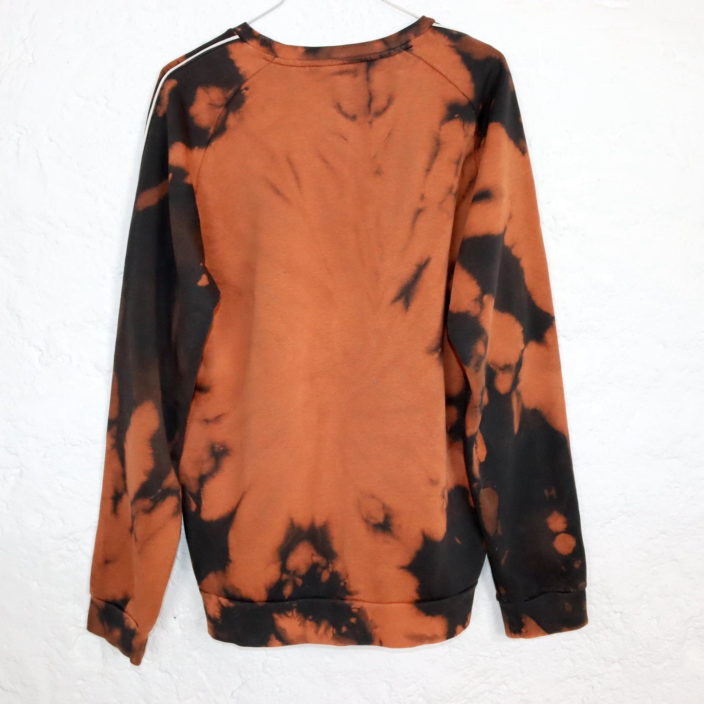 Vintage 80er 90er ADIDAS Sweatshirt Pullover reworked selfmade Batik M